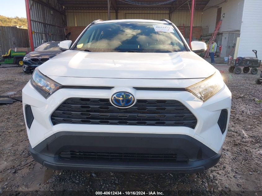 2019 Toyota Rav4 Hybrid Le VIN: JTMMWRFV7KD026601 Lot: 40612434