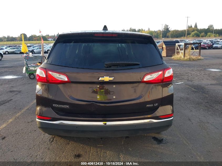 2020 Chevrolet Equinox Awd Lt 1.5L Turbo VIN: 2GNAXUEVXL6119821 Lot: 40612435