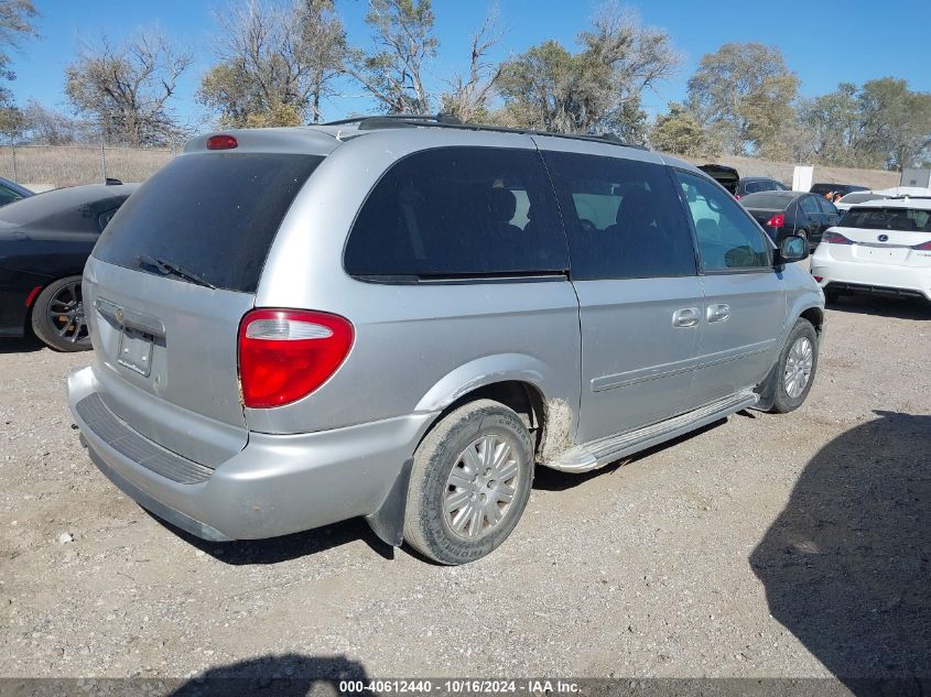 2005 Chrysler Town & Country Lx VIN: 2C4GP44R05R483772 Lot: 40612440