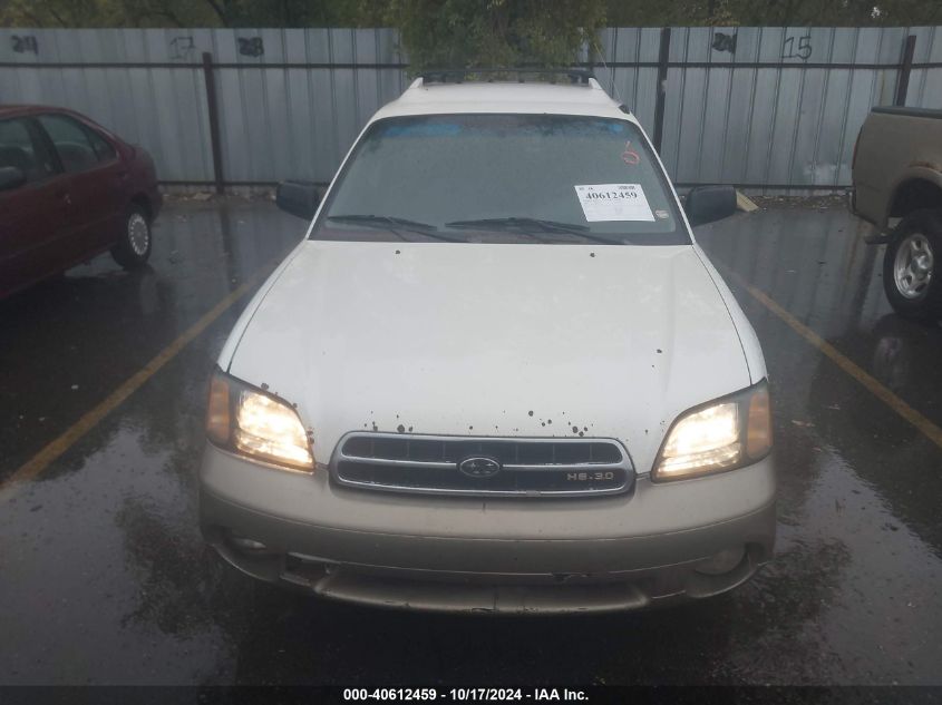 2000 Subaru Outback Outback Awp VIN: 4S3BH6750Y7652822 Lot: 40612459