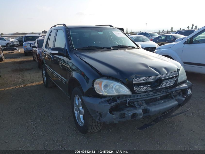 2003 Mercedes-Benz Ml 500 VIN: 4JGAB75E33A438419 Lot: 40612463
