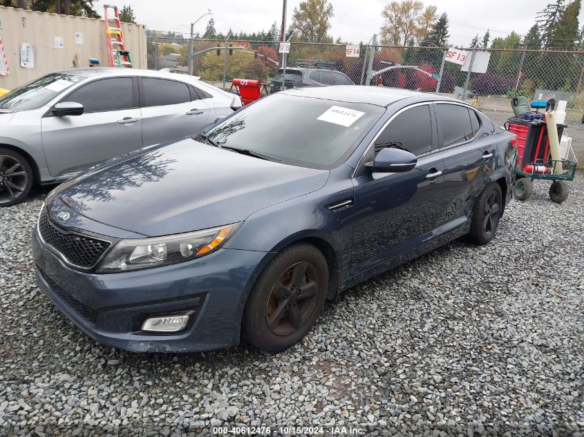 2015 Kia Optima Lx VIN: 5XXGM4A7XFG473353 Lot: 40612476