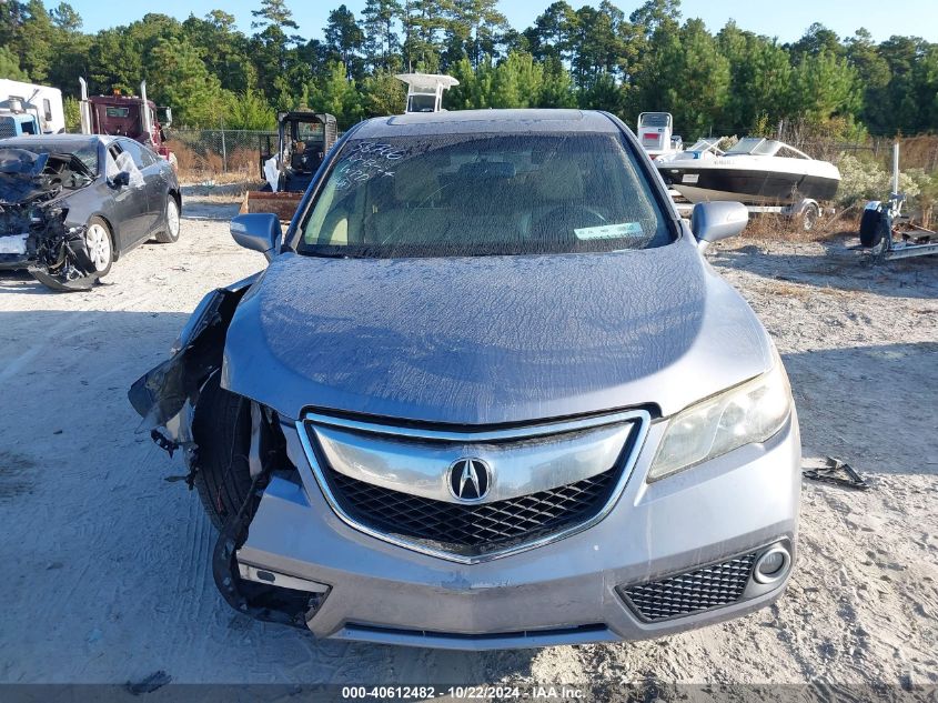 2015 Acura Rdx VIN: 5J8TB3H59FL001839 Lot: 40612482