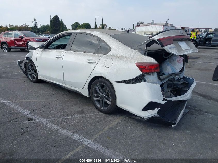 2021 Kia Forte Gt-Line VIN: 3KPF34AD0ME406660 Lot: 40612486