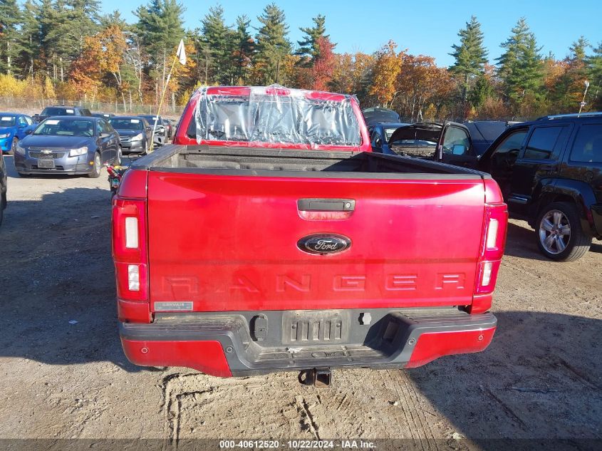 2021 Ford Ranger Lariat VIN: 1FTER1FH9MLD44459 Lot: 40612520