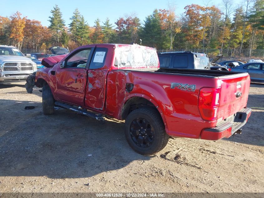 2021 Ford Ranger Lariat VIN: 1FTER1FH9MLD44459 Lot: 40612520