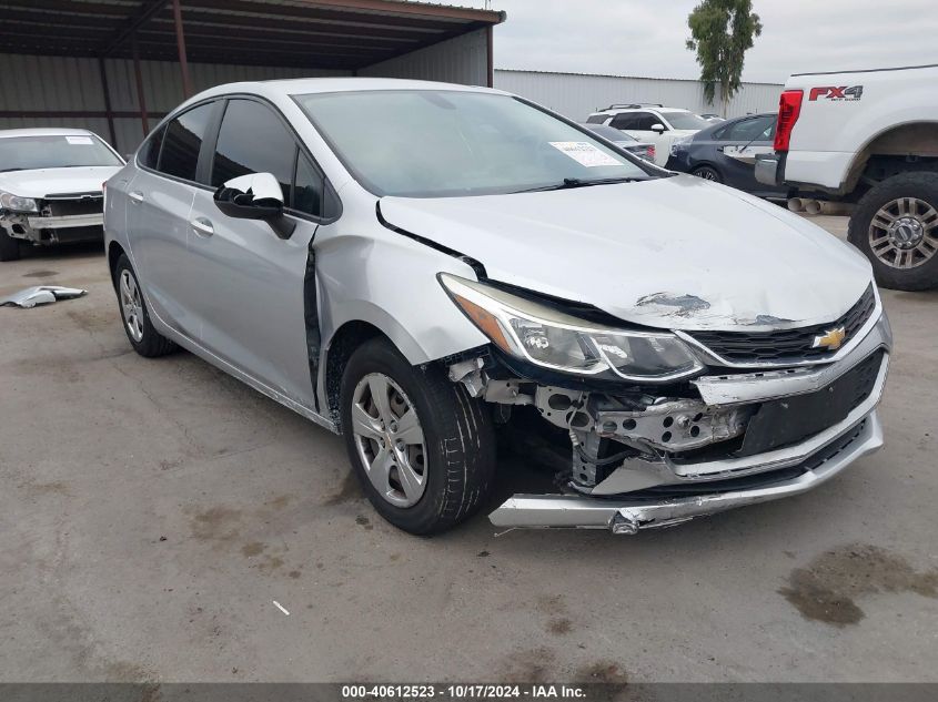 2017 Chevrolet Cruze Ls VIN: 1G1BC5SM4H7165929 Lot: 40612523