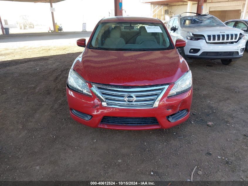 2013 Nissan Sentra S VIN: 3N1AB7AP6DL758777 Lot: 40612524