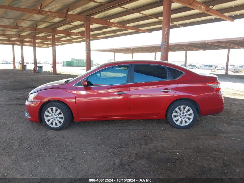 2013 NISSAN SENTRA S - 3N1AB7AP6DL758777