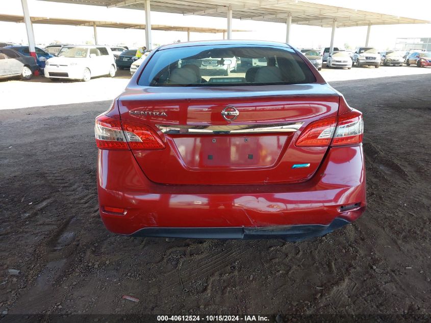 2013 NISSAN SENTRA S - 3N1AB7AP6DL758777