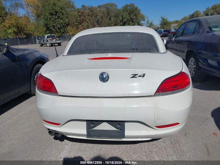 2012 BMW Z4 Sdrive28I VIN: WBALL5C58CJ103283 Lot: 40612555