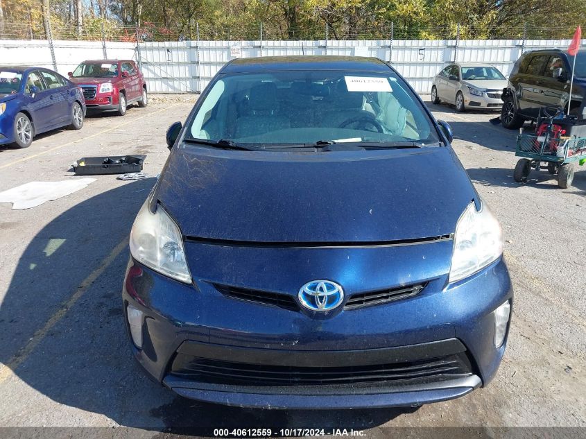 2014 Toyota Prius VIN: JTDKN3DU1E1802650 Lot: 40612559