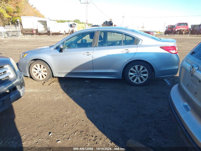 2017 Subaru Legacy 2.5I Premium VIN: 4S3BNAC66H3036706 Lot: 40612566