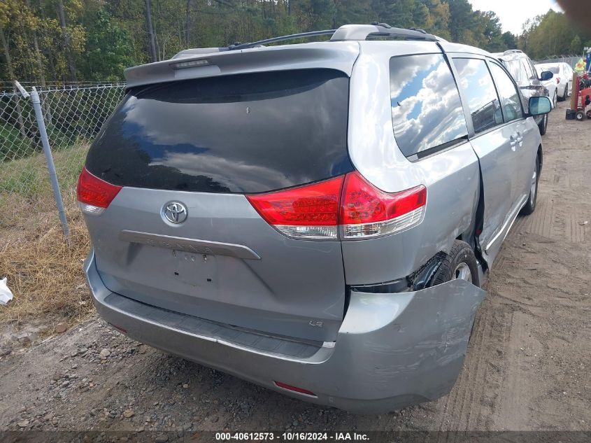 2014 Toyota Sienna Le V6 8 Passenger VIN: 5TDKK3DC6ES510964 Lot: 40612573