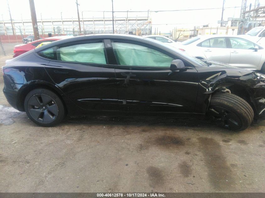 2023 TESLA MODEL 3 REAR-WHEEL DRIVE - 5YJ3E1EA8PF651992