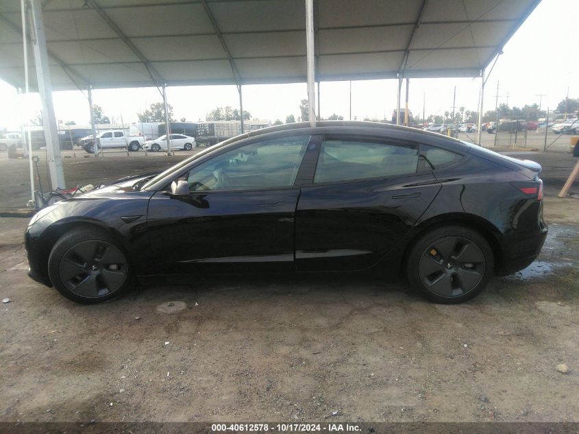 VIN 5YJ3E1EA8PF651992 2023 Tesla Model 3, Rear-Whee... no.14