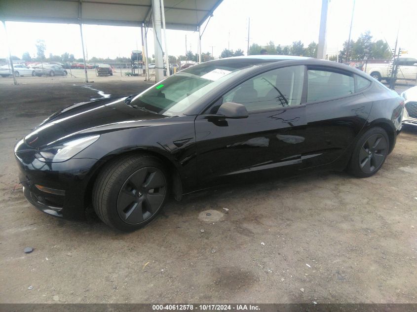 2023 TESLA MODEL 3 REAR-WHEEL DRIVE - 5YJ3E1EA8PF651992