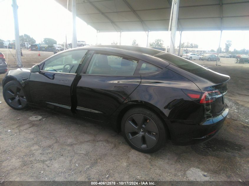 2023 TESLA MODEL 3 REAR-WHEEL DRIVE - 5YJ3E1EA8PF651992