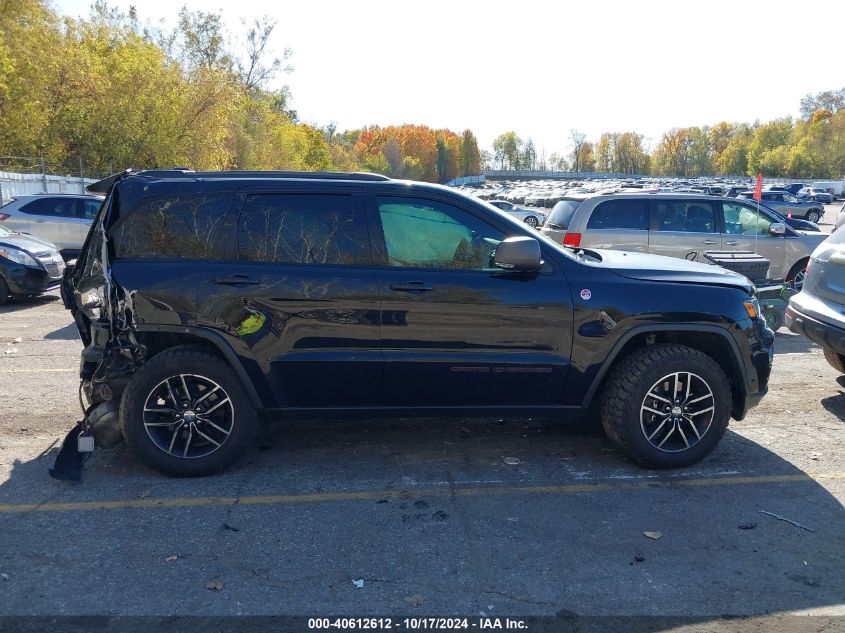 2017 Jeep Grand Cherokee Trailhawk 4X4 VIN: 1C4RJFLT9HC678530 Lot: 40612612