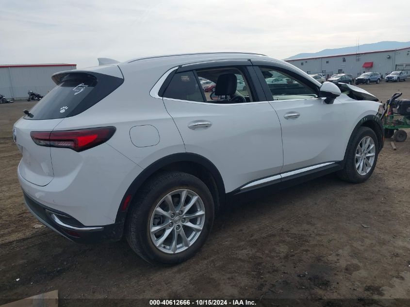 2021 Buick Envision Awd Preferred VIN: LRBFZMR47MD150570 Lot: 40612666