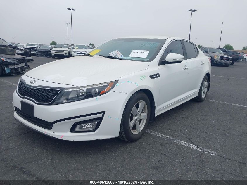 2015 Kia Optima Lx VIN: KNAGM4A7XF5558307 Lot: 40612669