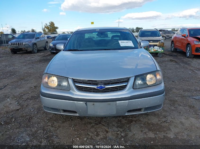 2001 Chevrolet Impala Ls VIN: 2G1WH55K119264824 Lot: 40612675