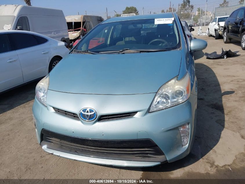 2015 Toyota Prius Two VIN: JTDKN3DU4F1880499 Lot: 40612694