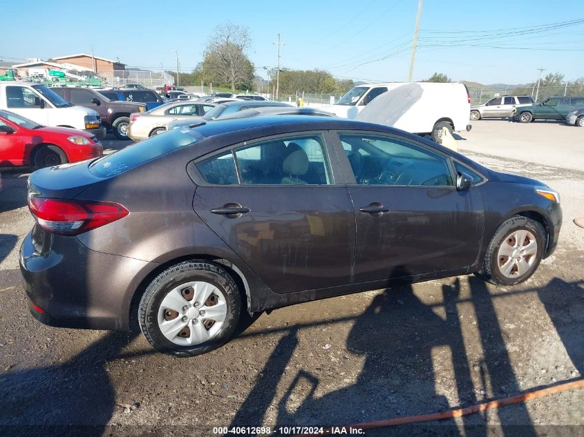 2017 Kia Forte Lx VIN: 3KPFK4A76HE071956 Lot: 40612698