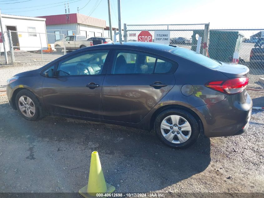 2017 Kia Forte Lx VIN: 3KPFK4A76HE071956 Lot: 40612698