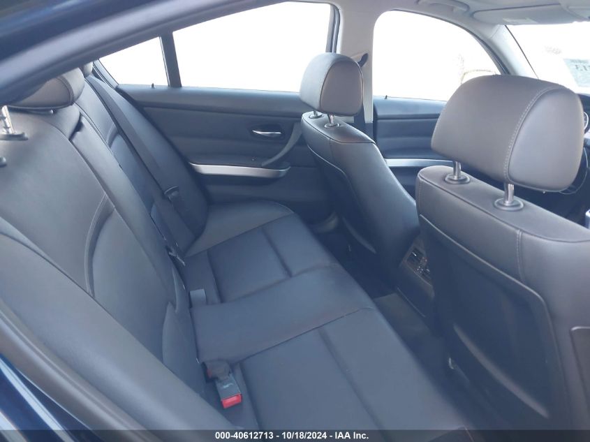 2011 BMW 328I xDrive VIN: WBAPK7C58BA772085 Lot: 40612713