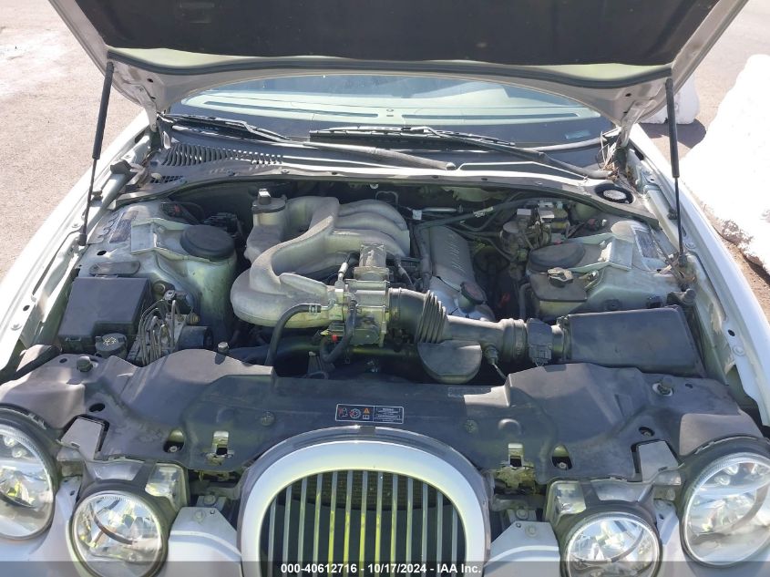 2002 Jaguar S-Type 3.0L V6 VIN: SAJDA03N42FM37524 Lot: 40612716