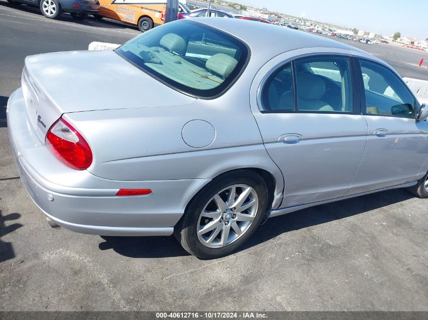 2002 Jaguar S-Type 3.0L V6 VIN: SAJDA03N42FM37524 Lot: 40612716