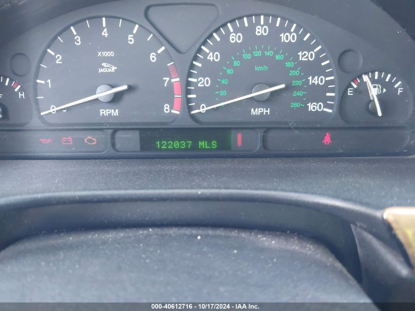 2002 Jaguar S-Type 3.0L V6 VIN: SAJDA03N42FM37524 Lot: 40612716