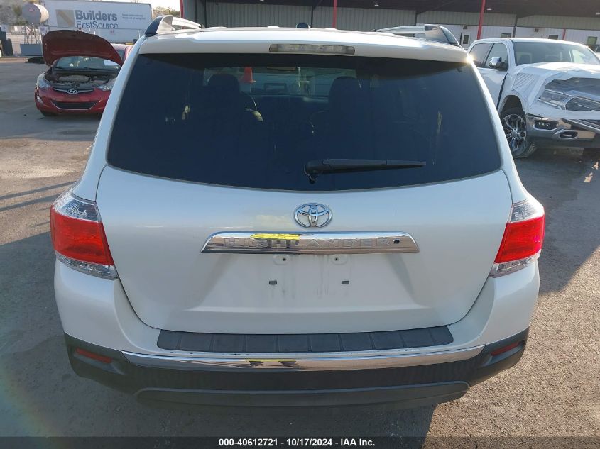 2013 TOYOTA HIGHLANDER LIMITED V6 - 5TDYK3EH4DS104622