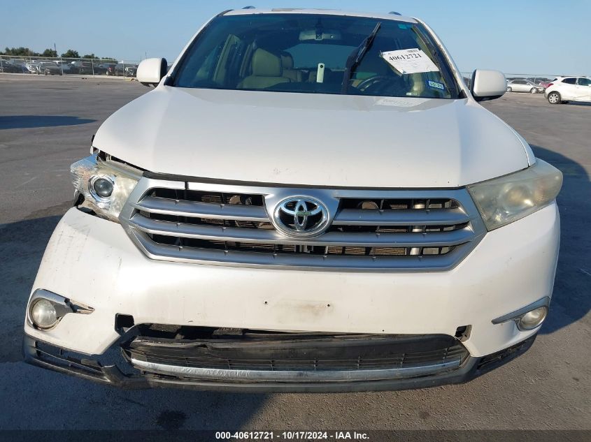 2013 TOYOTA HIGHLANDER LIMITED V6 - 5TDYK3EH4DS104622