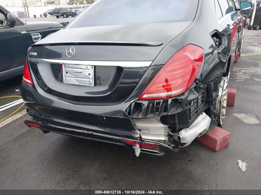 2014 Mercedes-Benz S 550 VIN: WDDUG8CB1EA023125 Lot: 40612735