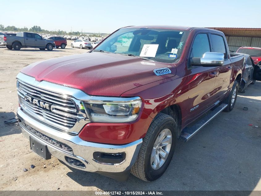 2023 Ram 1500 Laramie 4X2 5'7 Box VIN: 1C6RREJT5PN677066 Lot: 40612742