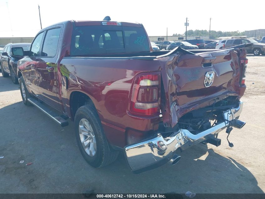 2023 Ram 1500 Laramie 4X2 5'7 Box VIN: 1C6RREJT5PN677066 Lot: 40612742