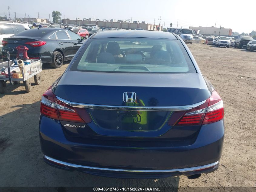 2017 Honda Accord Lx VIN: 1HGCR2F39HA223418 Lot: 40612745