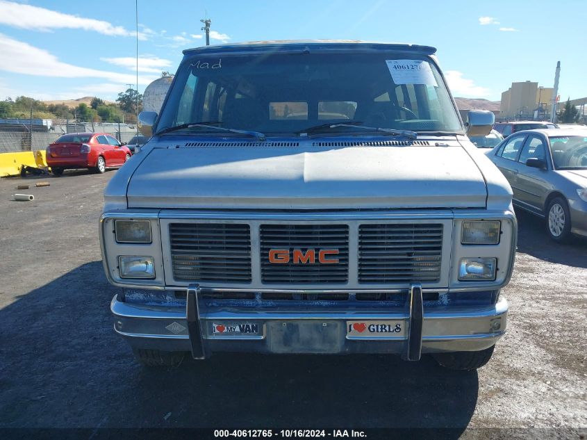 1985 GMC Rally Wagon G2500 VIN: 1G5EG25L3F7507479 Lot: 40612765