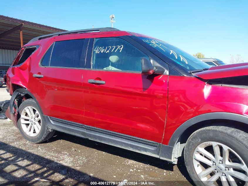 2015 Ford Explorer VIN: 1FM5K7B86FGA39442 Lot: 40612779