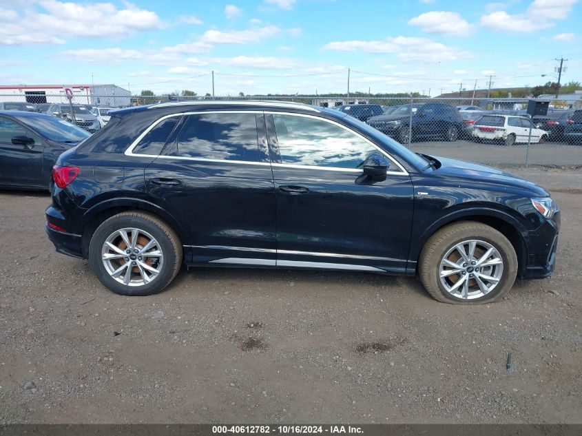 2022 Audi Q3 Premium Plus 45 Tfsi S Line Quattro Tiptronic VIN: WA1EECF36N1089790 Lot: 40612782