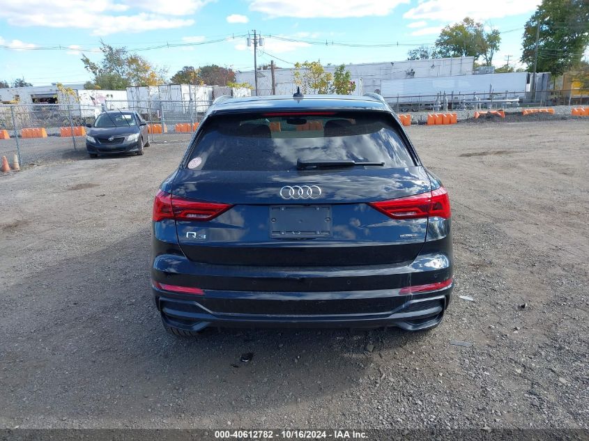 2022 Audi Q3 Premium Plus 45 Tfsi S Line Quattro Tiptronic VIN: WA1EECF36N1089790 Lot: 40612782