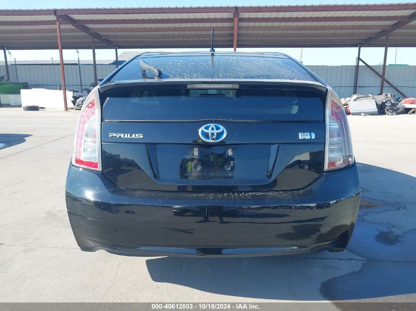 2014 Toyota Prius Two VIN: JTDKN3DU2E1743107 Lot: 40612803