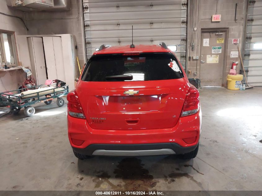 2018 Chevrolet Trax Lt VIN: 3GNCJPSB1JL212810 Lot: 40612811