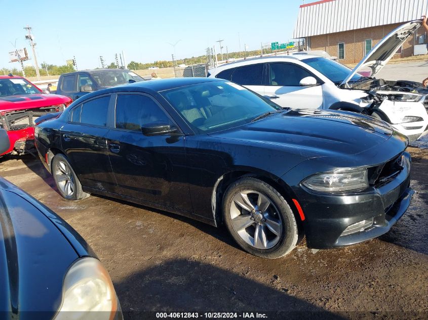 2016 Dodge Charger Sxt VIN: 2C3CDXHG3GH179186 Lot: 40612843