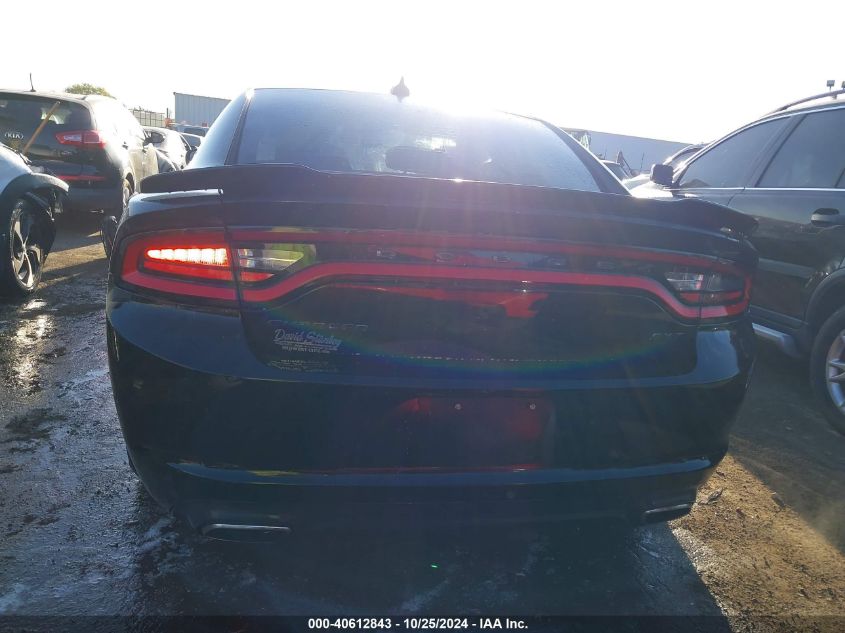 2016 Dodge Charger Sxt VIN: 2C3CDXHG3GH179186 Lot: 40612843