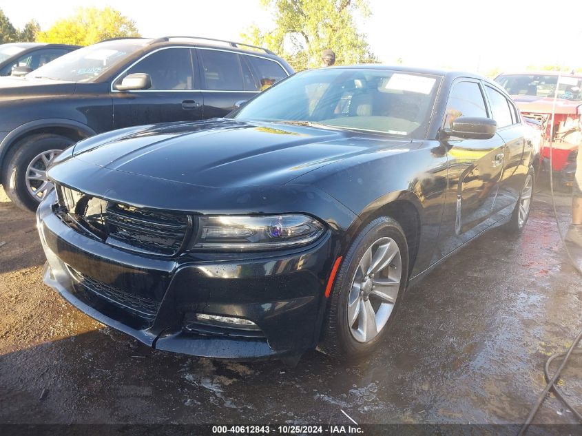 2016 Dodge Charger Sxt VIN: 2C3CDXHG3GH179186 Lot: 40612843