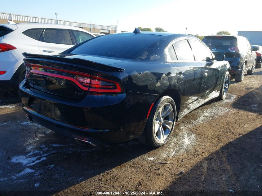 2016 Dodge Charger Sxt VIN: 2C3CDXHG3GH179186 Lot: 40612843