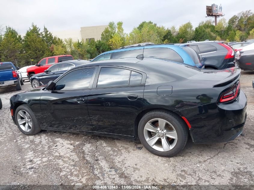 2016 Dodge Charger Sxt VIN: 2C3CDXHG3GH179186 Lot: 40612843